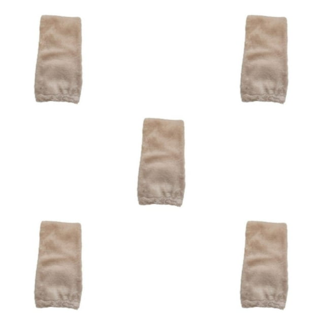 Youkk Warmth And Style Combined In Plush Over Knee Socks Wide Application Gift Idea khaki 5Set