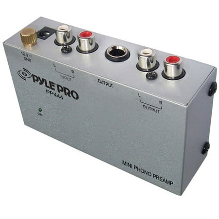 - PylePro - PP444 - Ultra Compact Phono Turntable Preamp
