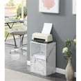 thumbnail image 3 of Armoire de Rangement Xtra à 1 Porte, Fini Bois Imitation Marbre Blanc, 3 of 4