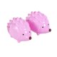 thumbnail image 1 of Sacapuntas con dos agujeros en forma de erizo, suministros de regalo para estudiantes, escuela, oficina, color rosa, 2 uds., 1 of 6