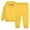 Yellow, variant on Afuyipoi Boys and Girls Plain Pullover Hoodie and Cuffed Track Pants Outfit 100% Cotton 2-12Y Blue Size 11