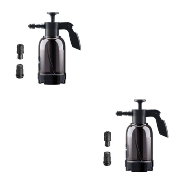 Riwesomey 68oz Car Snow Foam Lance Blaster Home Sprayer Water Spraying Use Auto Negro 2L 2piezas
