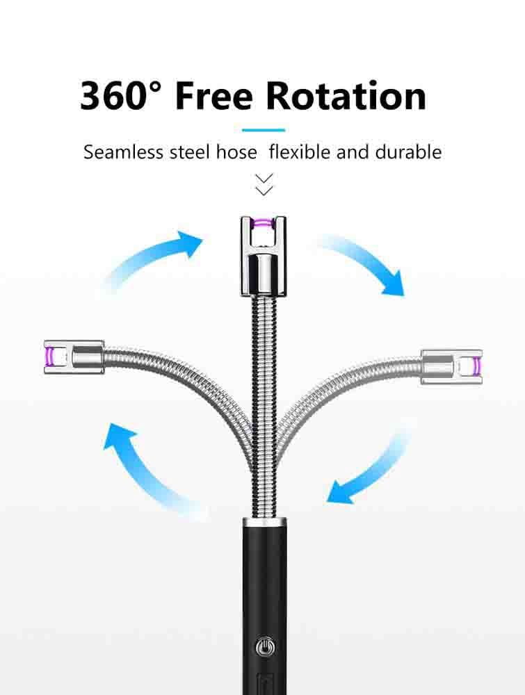 BBQ Dragon USB Rechargeable Arc Lighter for Charcoal Grills and Gas Stoves