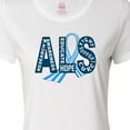 thumbnail image 4 of Inktastic ALS Awareness Ribbon Women's T-Shirt, 4 of 5