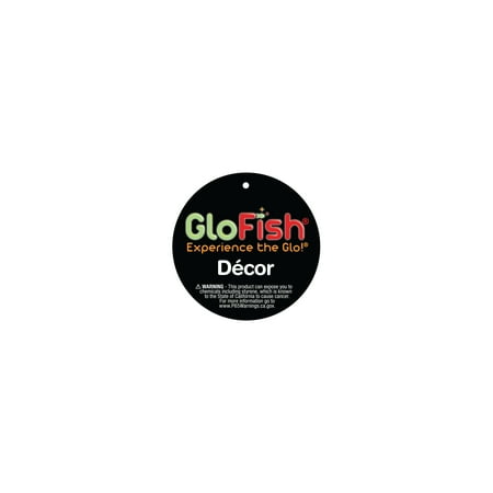 UPC: 0046798780243 | GloFish Plant Aquarium Décor Green and White Medium Fluorescent Under Blue LED Light