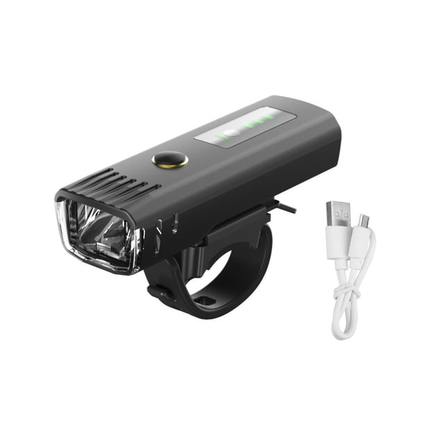 Luz de bicicleta recargable USB 250 lúmenes frontal brillante y trasero250 lúmenes LED Inducción Bicicleta Luz USB Faro a prueba de agua Linterna 1500mAh Batería 4 Modos de iluminación para deportes Inevent OD002230-00B