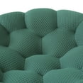 thumbnail image 5 of Bubble Couch Modern, Oversized Curved Couches, Lazy Floor Sofa, Green Bubble Couch Set, Modern Upholstered Comfy Mesh Fabric 3D Honeycomb Shape Couches for Living Room, Office, Apartment, 5 of 6