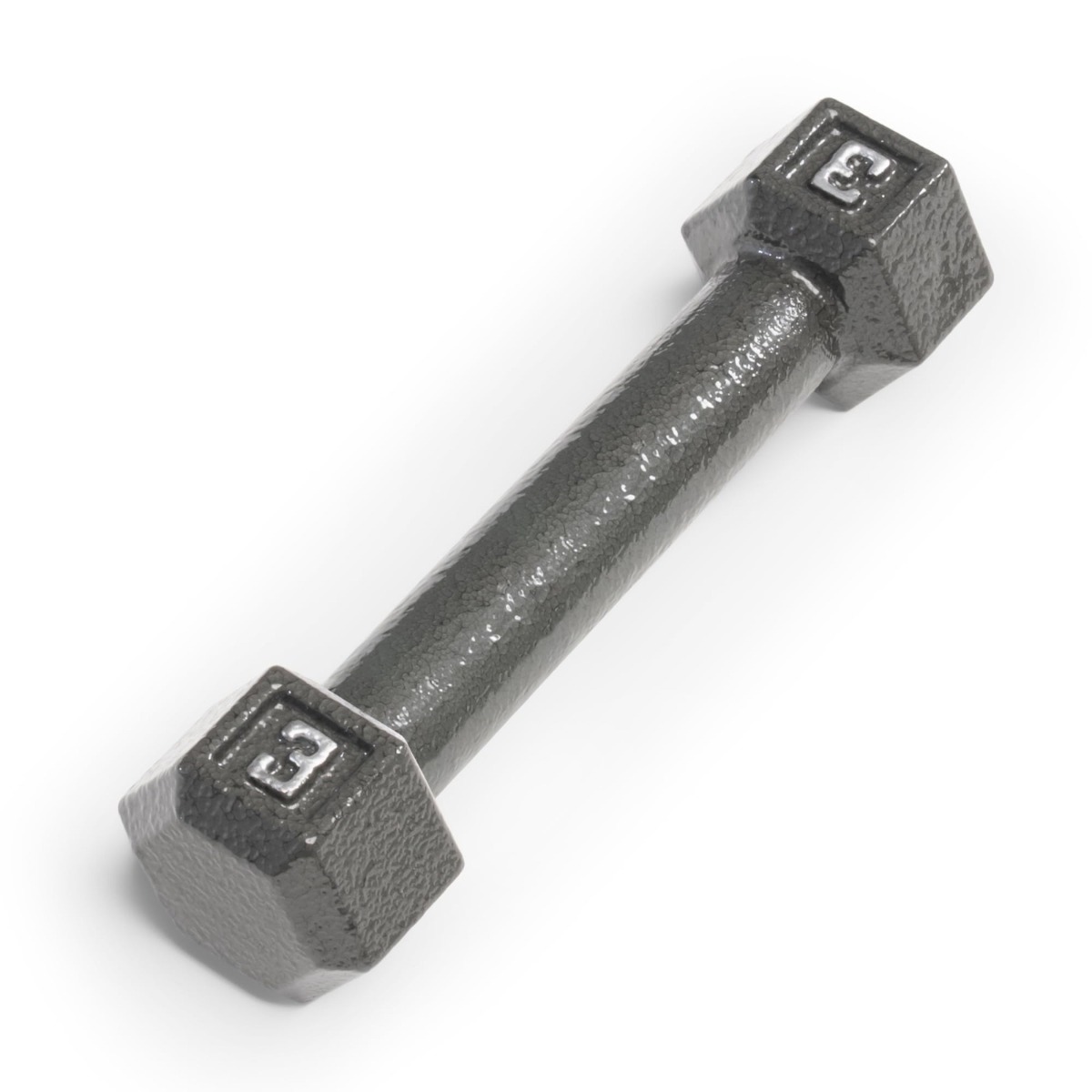Cast Iron Hex Dumbbells Collection - Available size from 3-lb to 100-lb, SOLD INDIVIDUALLY