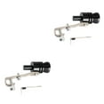thumbnail image 1 of ZheElen Universal Car Whistle Refitting _ Whistle Exhaust Pipe Black XL 2Set, 1 of 6