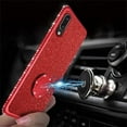 thumbnail image 7 of Samsung Galaxy A02 /Galaxy M02 Phone Case,Glitter Sparkle Bling w/Kickstand Case Shiny Crystal Rhinestone Diamond 360 Degree Ring Grip Magnetic Phone Cover for Samsung Galaxy A02 HH Silver, 7 of 7