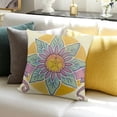 thumbnail image 3 of BANET Double-Sided Printing Short Plush Pillow Case Pillow Cover for Bed Simple and Opulence Short Plush Sheets Modern Room Decor 22x22in, 3 of 5