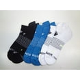 Bombas Women's All Purpose Performance Ankle Socks (Black/White/Blue