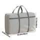 thumbnail image 3 of Bolsa de almacenamiento para colchas, organizador de ropa para mudanzas, gran capacidad, estilo maleta tejida, para el hogar y viajes, solución de embalaje para viajes, bolsa de almacenamiento de tel, 3 of 9