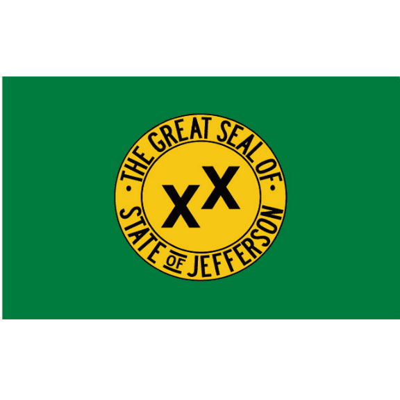 State of Jefferson 3'X5' Flag ROUGH TEX® 100D