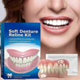 thumbnail image 2 of 26-27 Perfect Fit Denture Silicone Reline Kit Soft Denture Reline For Men And Women, 2 of 5