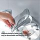 thumbnail image 4 of Soap Dish, Detachable Drainage Hollow Soap Dish, Leaf Shaped Soap Dish For Kitchen Bathroom Shower (2 Pieces), 4 of 4