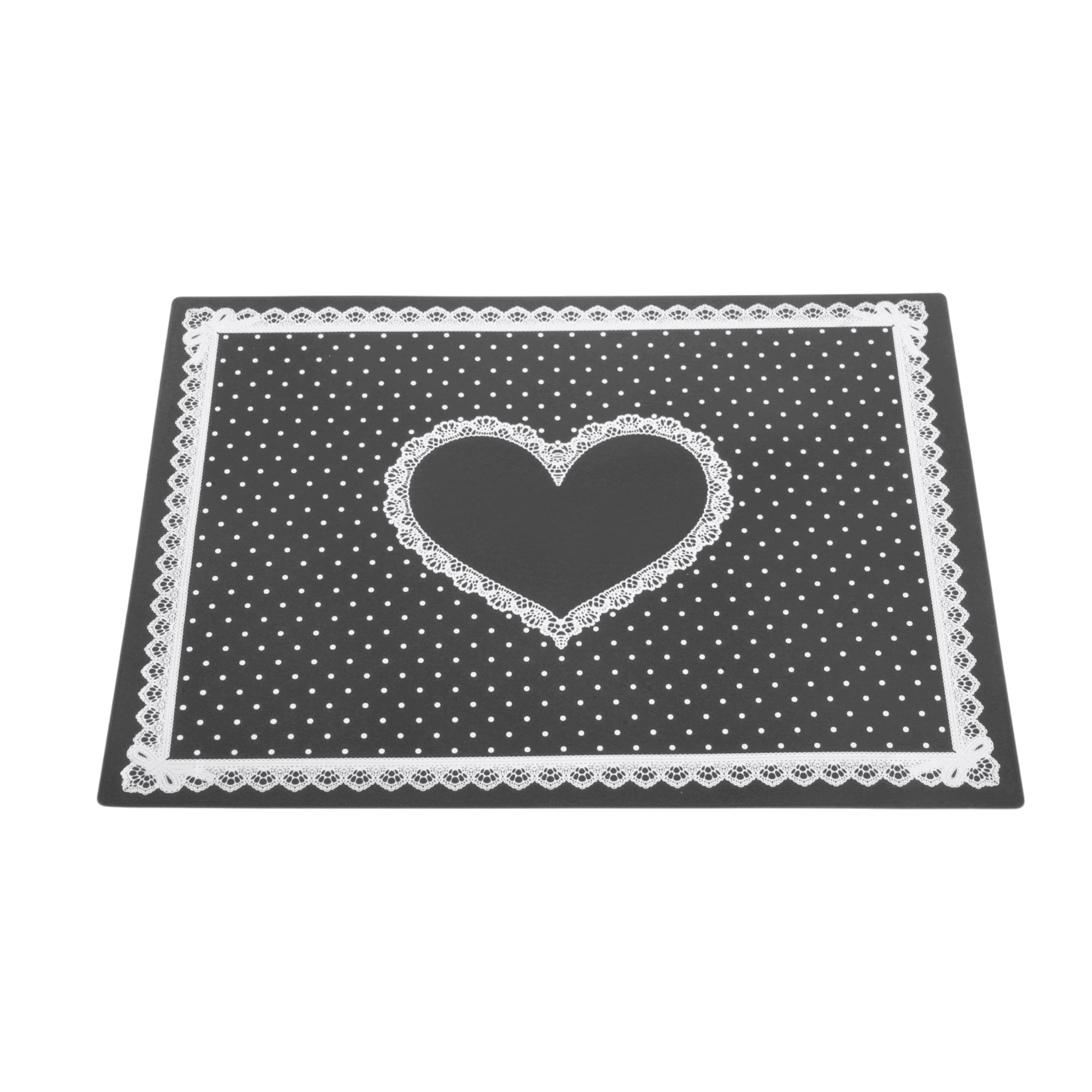Unique Bargains Lightweight Nail Art Stamping Mat 1 Pc Black