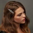 thumbnail image 2 of Unique Bargains 1 Pc Hair Snap Clip Fashion Hair Clips Cyan Brown, 2 of 5