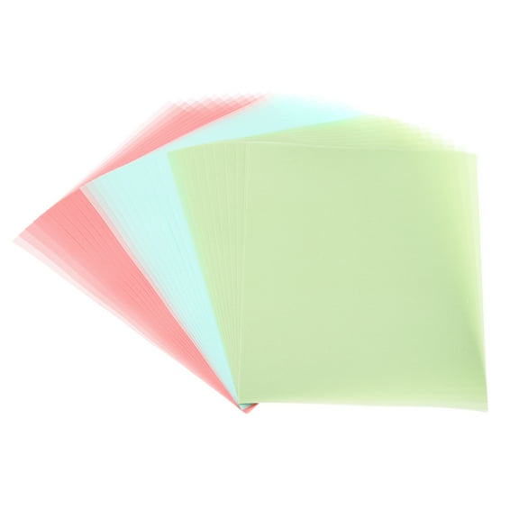 150 Sheets Vellum Paper 4.25x5.5,Vellum Paper Printable Translucent Paper 100GSM for Invitation Printing,Pink Green Blue