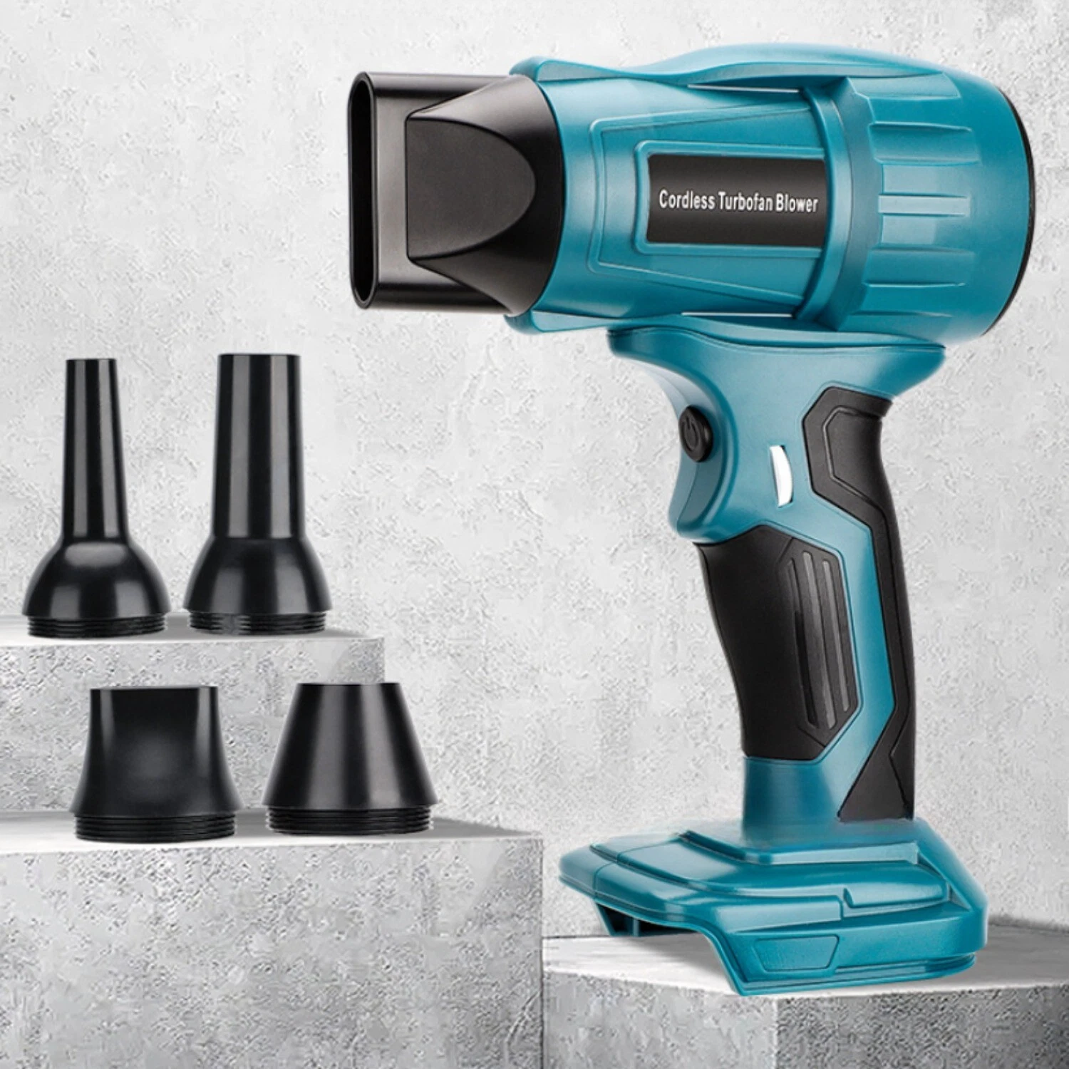 350W Cordless Handheld Leaf Blower For Makita 18V Violent Blower Mini Jet Fan