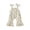 Khaki, variant on BemeyourBBs Toddler Baby Girls Summer Clothes Bee Western Boots Cherry Romper Overalls Jumpsuit Bell Bottoms Casual Tie Shoulder Flared Pants Overalls Cute Infant Spring Summer Clothes