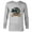 Athletic Heather, variant on Lucasfilm Indiana Jones Adventure Plane Vintage - Long Sleeve T-Shirt for Men - Customized-White