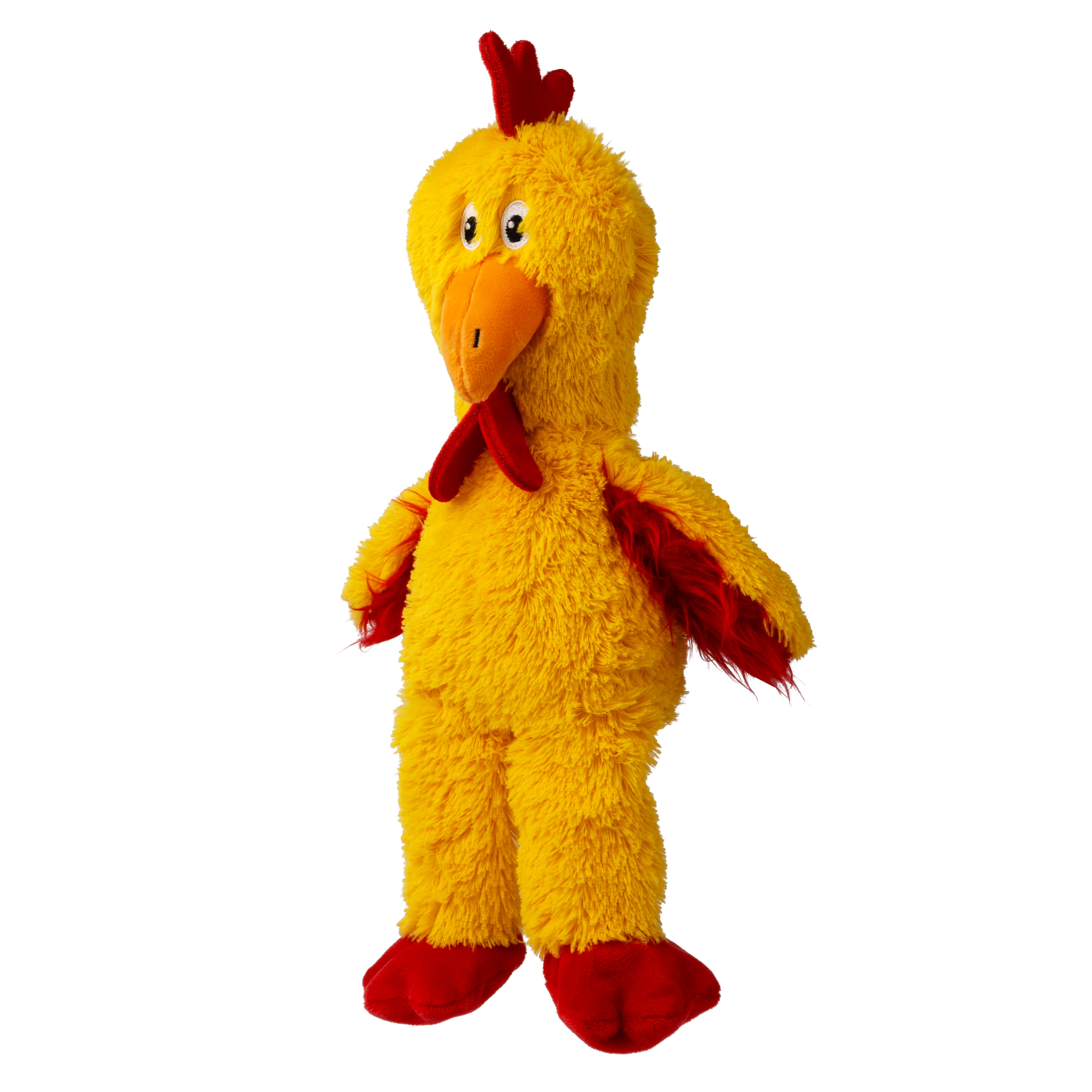 KONG® Knots, LocalFinds Chewable 1-Piece Knot Chicken with 2 Squeakers, M/L (1 Pack)