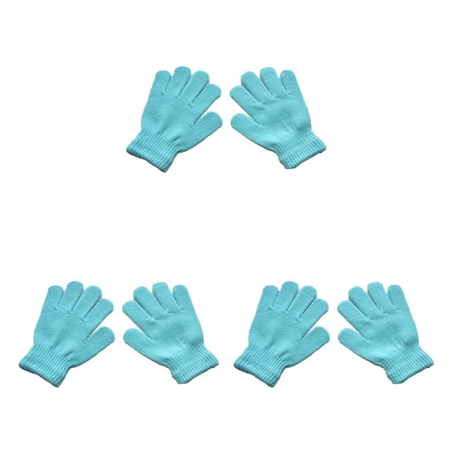 Qarigey 1 par de guantes para niños, accesorios de ropa para exteriores, para niños y niñas, cubiertas para calentar las manos, guante de Type1 NO1