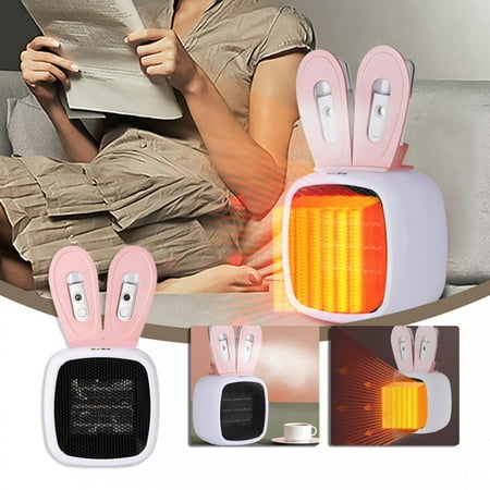 

Jovati Space Heater for Indoor Use Fast Heating Ceramic Electric Heater Overheating & Tip-Over Protection Portable Heater Oscillating Ceramic Heater for Bedroom Office and Indoor Use