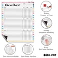 thumbnail image 3 of Inkdotpot MagneticWhiteboard Chore Chart ChoreChart ForRefrigerator- Dry Erase Behavior Chart For Kids Responsibility ChartWith 2 Fine Tip Marker & Eraser, 3 of 6