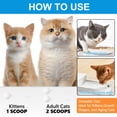 thumbnail image 6 of Oimmal L-Lysine Powder for Cats, Cat L-Lysine Supplement Powder for Sneezing and Runny Nose, Cat Cold, Cat Immune Support, Eye Function & Respiratory Health 120g (Salmon Flavor), 6 of 12