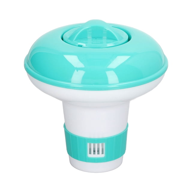 Floating Chlorine Dispenser, PP Practical Pool Automatic Chemical Dispenser Portable 13cm Height For Hot Tub