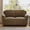 Brown, variant on Ebello Modern Loveseat Sofa, 2-Seater Upholstered Sofa Couch with Thick Cushions for Living Room and Bedroom, Black
