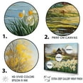 thumbnail image 3 of Designart "Countryside Charm Of White And Yellow Daffodils I" Flowers Canvas Wall Art, 3 of 7