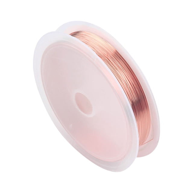 DHARMONAL Copper Wire 3 Colors Jewelry Copper Craft Wire Beads Jewelry Making Wire Nail Copper Wire Bracelet Nail Rings Jewelry Point Drill Gel Nails on Nail Color Swatches Sticker Nails Design