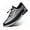 Grey, variant on Men's Casual Leather Shoes Non Slip Loafers Fashion Sneakers Comfortable Work Office Dress Driving Walking Shoes