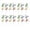 28×Plug-in Dragonfly, variant on Dragonfly Garden Stakes, Set of 24 Simulated Dragonfly Iron Stakes, Outdoor Fake Dragonfly for Garden Decor