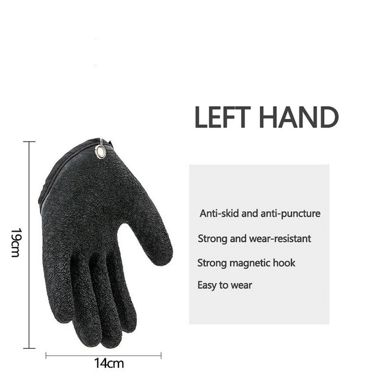 CC TOY Fishing Gloves Anti-Slip Protect Hand from Puncture Scrapes