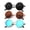 3 Pack-Black/Golden Frame Brown Lens/Silvery Frame Blue Lens, variant on KALIYADI Polarized Round Sunglasses for Women Men Retro Metal Hippie Sun Glasses Circle Style