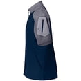 thumbnail image 4 of Raider Short Sleeve Pullover Xl Carbon Print/Navy, 4 of 5