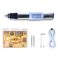 thumbnail image 1 of Graflsoa Compact Rechargeable Electric Engraving Pen with 3-Speed Adjustable Mini Grinder for DIY Polishing and Carving, Includes Lithium Battery and Multiple Accessories (Type 3, Set 2), 1 of 6