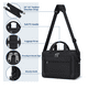 thumbnail image 2 of Maletín Para Laptop De 15.6 Pulgadas Impermeable De Hombre Lab.G, negro, 2 of 5