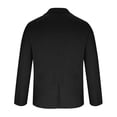 thumbnail image 4 of JIKNTTR Men's Blazer Casual Sport Coats Autumn Winter Solid Color Lapel One Button Multi Pockets Jacket Lightweight Business Sport Jacket, 4 of 5