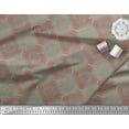 thumbnail image 3 of Soimoi Rayon Fabric Quarterfoil Geometric Print Fabric by Yard 56 Inch Wide, 3 of 3