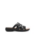 thumbnail image 3 of Sandalias tipo slide ajustables negras para mujer DREAM PAIRS talla 11, 3 of 8