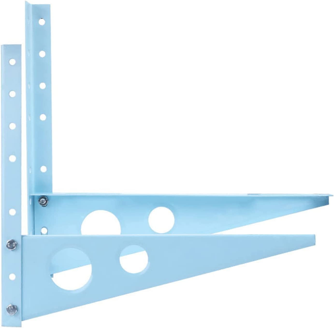 Stainless Steel Wall Mounting Bracket for 9000-45000BTU Condenser Ductless Mini Split Air Conditioner Heat Pump Systems, Support Condenser up to 400kg, 1 Pair