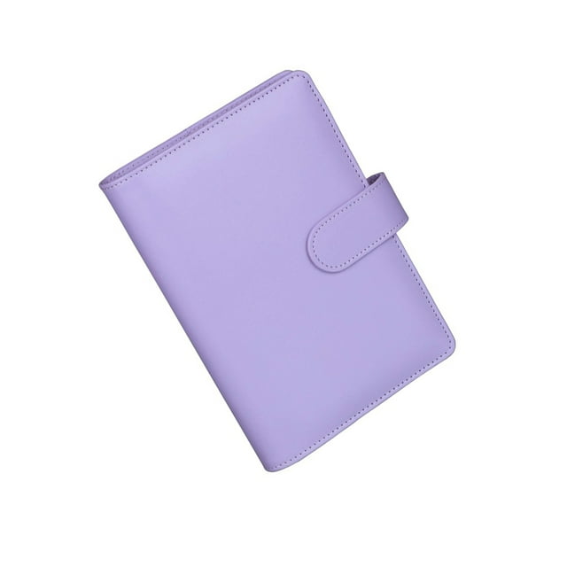Toystoory Carpeta A6, carpeta, certificado de recibo de tarjeta, hojas de presupuesto, bolsa, cartera, bolsa, papelería portátil, niños y adultos Artesanía Violeta Toystoory HA066730-01