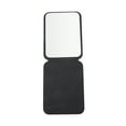 thumbnail image 4 of Unique Bargains 1 Pc Espejo de Maquillaje Grande Antideslizante para Mujeres para Viajes Negro de Vidrio, 4 of 5