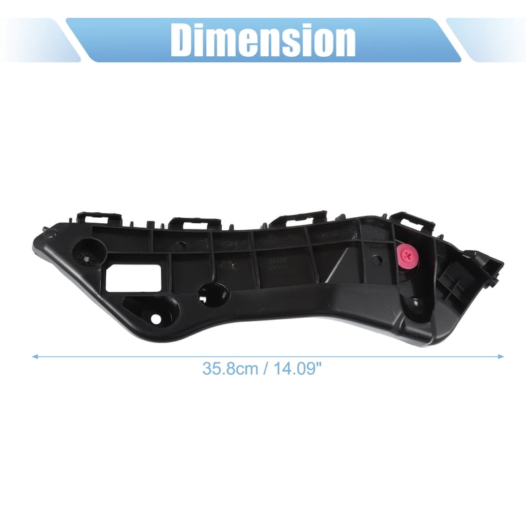 2-Piece Front Bumper Support Retainer Bracket Set For 2018-2022 Toyota C-HR – LH & RH Direct Fit