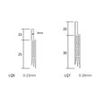 thumbnail image 2 of Riwesomey Tira de sellado de silicona autoadhesiva para puertas y ventanas, cinta aislante impermeable, insonorizada y a prueba de humedad, herrajes para Herramientas y ferretería Blanco LQ6 Riwesomey JJ14753-01B, 2 of 6